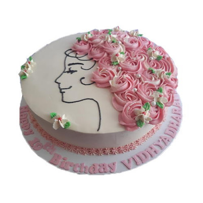 Girl Themed Birthday Cake