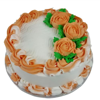Buttercream Rosette Cake