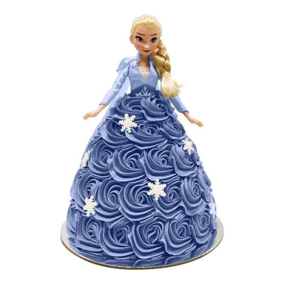 Frozen 2 Elsa Doll Birthday Cake 