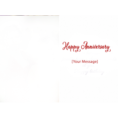 Personalized Anniversary Card 1015