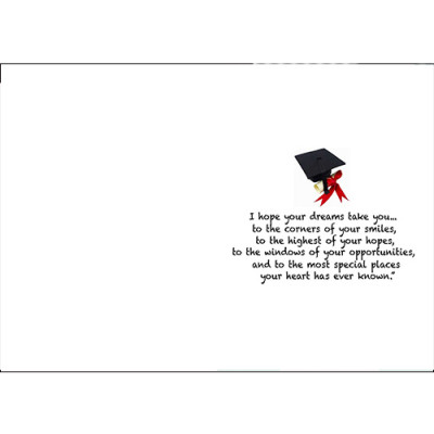 Personalized Congrats Graduation Greeting Card 0002