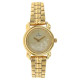 Titan Champagne Dial Golden Stainless Steel Strap Watch