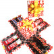 Explosion Gift Box with Chocolates - Love theme