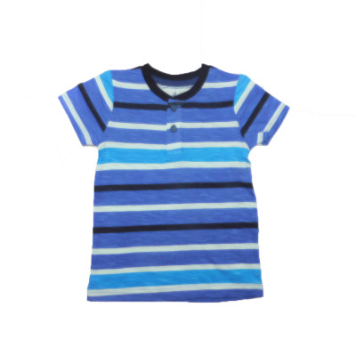 Kids Cotton T-Shirt Blue Stripes