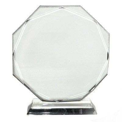  Personalised Glass Crystal Trophy - BSJ26