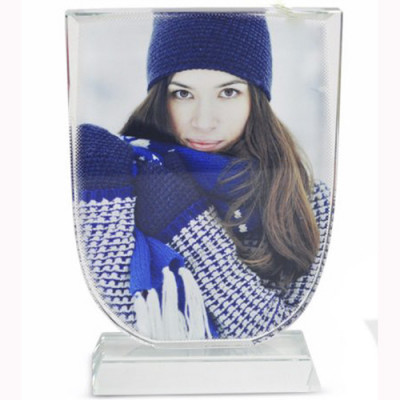  Personalised Glass Crystal Trophy - BXP14