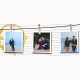 Personalized Hanging Mug with 3 Images