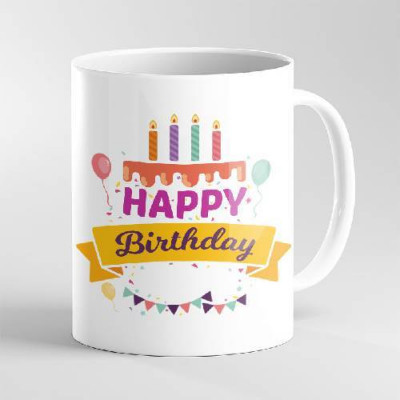 Personalized Birthday Mug - Happy Birthday 003