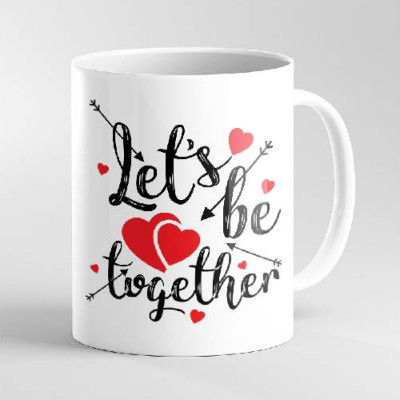 Lets Be Together  - Personalized Mug for Lover