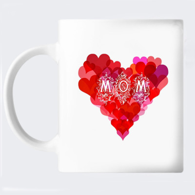 Love Mom  - Personalized Mug for Mother
