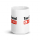 Personalized YouTube Mug