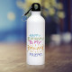 Personalized Metal Water Bottle with Image or Text.
