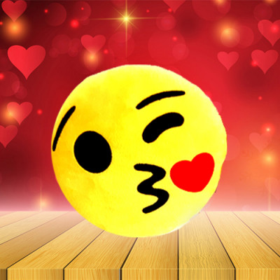 Kiss Emoji Soft Toy 