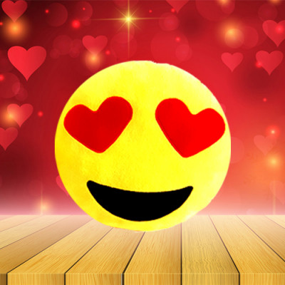 Love Face Emoji  Soft Toy 
