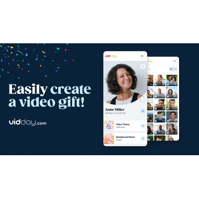 Vidday Video - Create Your Own Gift Video