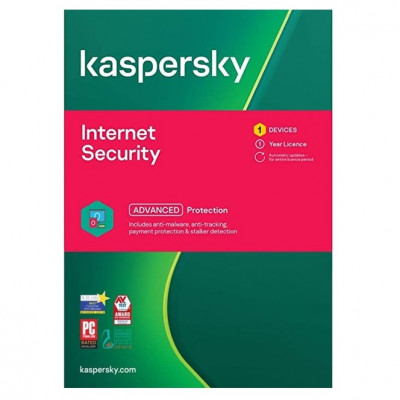 Kaspersky Internet Security - 1 Year 1 User