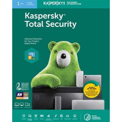 Kaspersky Total Security - 1 Year 1 User