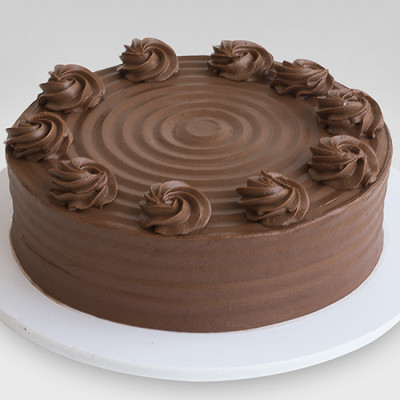 Chocolate Cake with Chocolate Cream