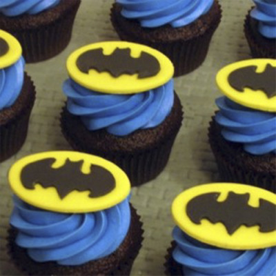 Batman Theme Cupcakes for kids 