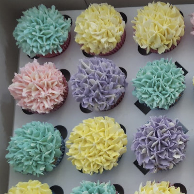 Cute Color Cupcakes