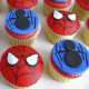 Spiderman Theme Cupcakes for kids