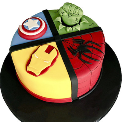 Avengers theme Birthday Cake