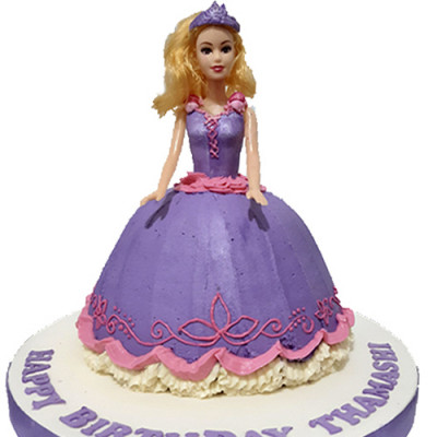 Barbie Girl themed Birthday Cake 