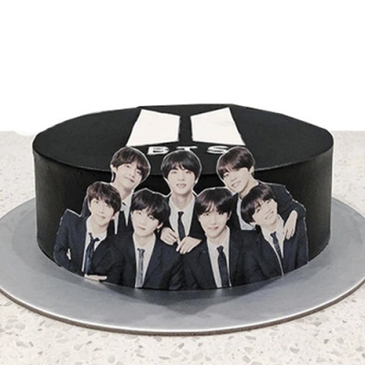 BTS Themed Cake