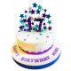 Star Themed Birthday Cake