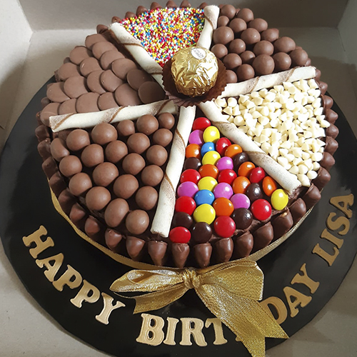 Chocolate Candyland Cake