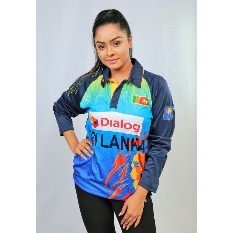Show your love for the Sri Lankan cricket team with this stylish and comfortable long-sleeve t-shirt
