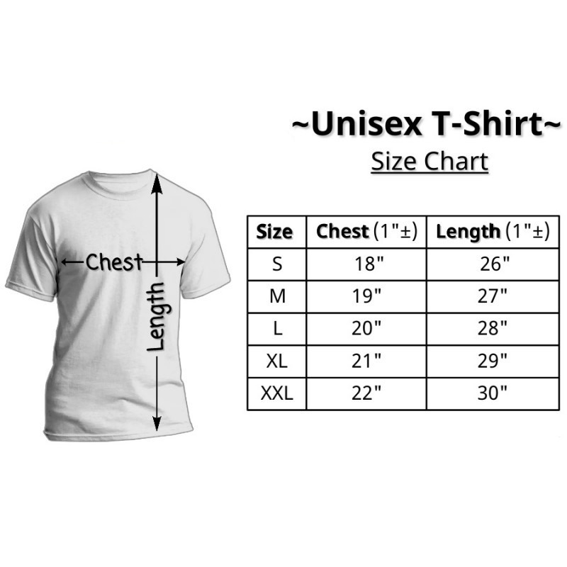 Cricket-t-shirt size chart