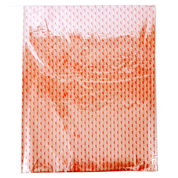 Clear Cellophane Wrap with red dot design (100 Sheets)