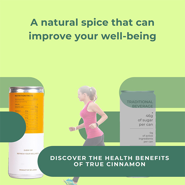 Made with the highest quality Ceylon cinnamon, renowned for its delicate sweetness and warm spice notes.