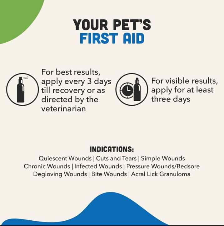 This versatile spray is safe and effective for both dogs and cats of all breeds and ages.