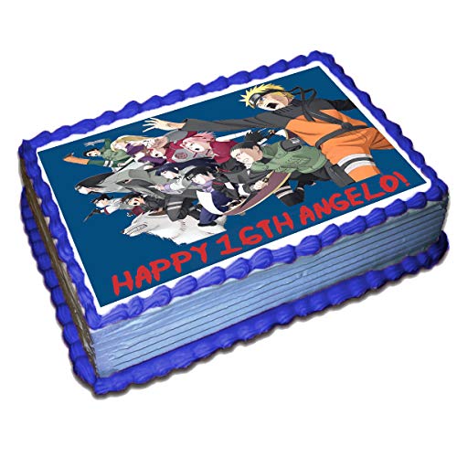 Celebrate your Naruto fan with our edible print cake.