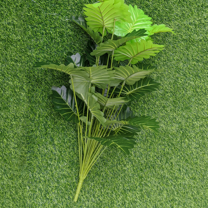 no-maintenance faux tropical plant boasts incredibly realistic foliage that will fool even the keenest eye