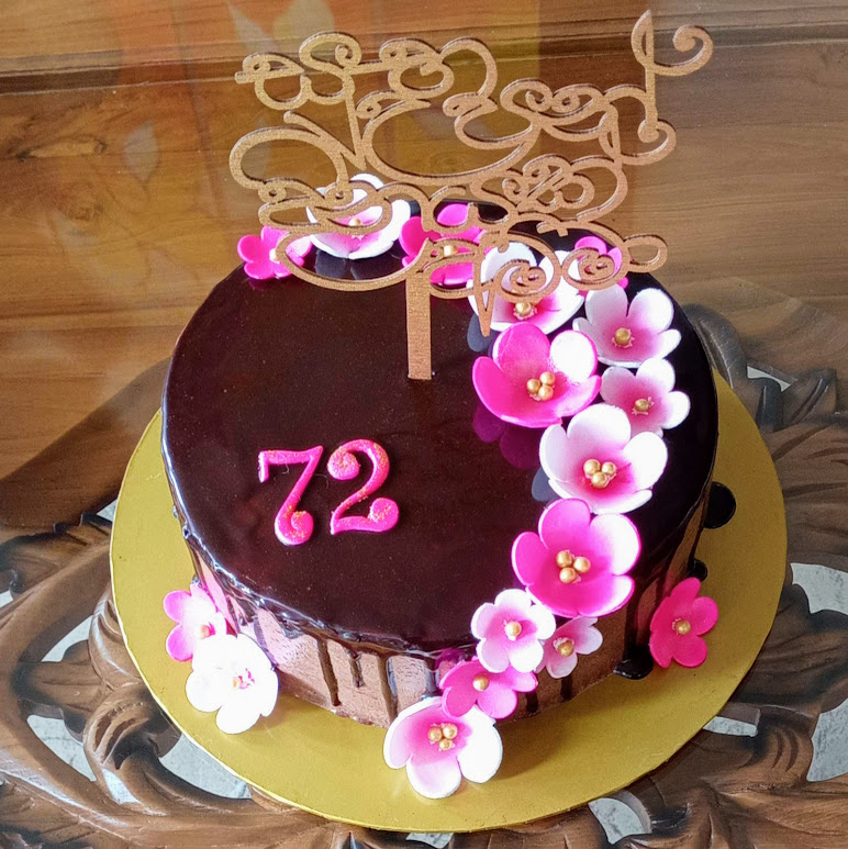 This cake is not just a treat for the taste buds, but also a feast for the eyes.